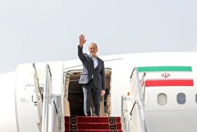 پزشکیان مسقط را ترک کرد (۷ خرداد ۱۴۰۴)