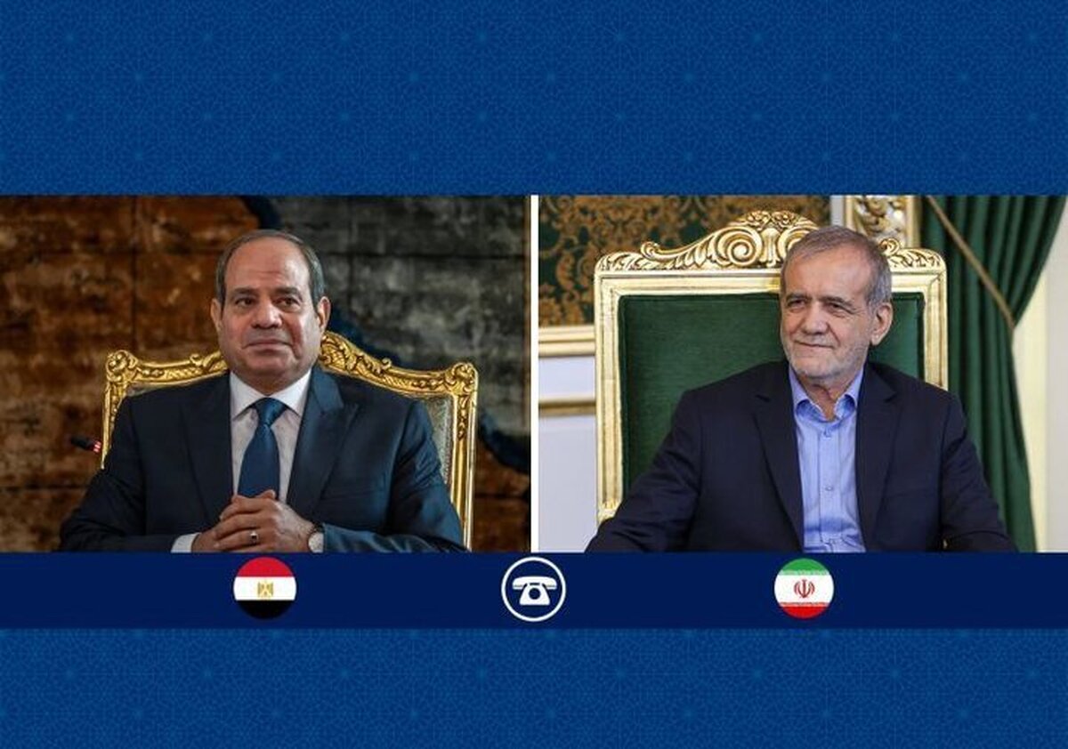 رئیس‌جمهور ایران در تماس تلفنی با همتای مصری خود: آغازگر جنگ نبودیم اما پاسخ ما به تداوم تجاوز قاطع است