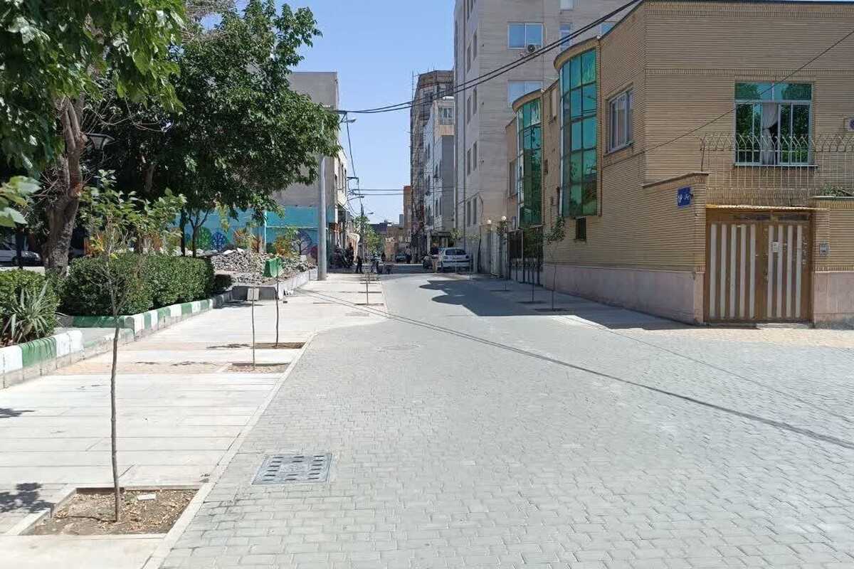 بهره‌برداری از گذر تشرف کاشانی ۸ در منطقه ثامن مشهد