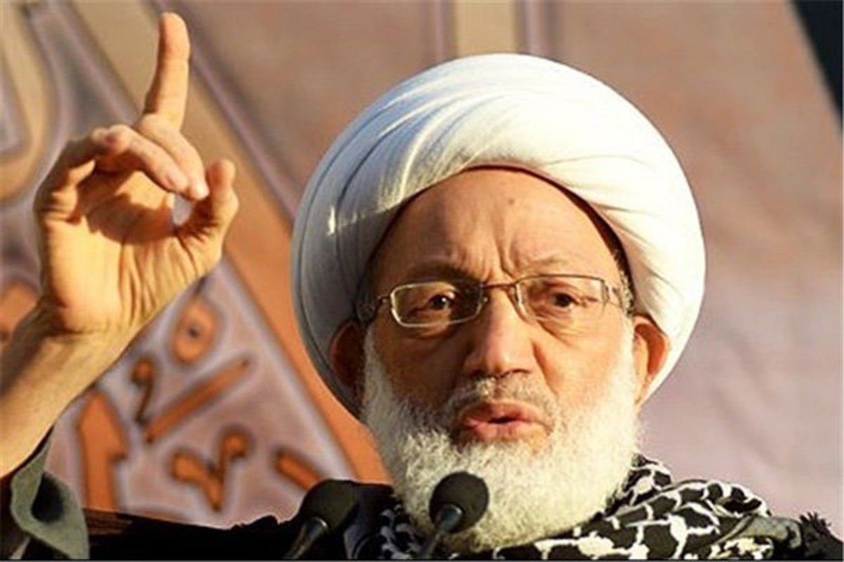 رهبر شیعیان بحرین: تهدید آیت الله خامنه‌ای توهین به مقدسات امت اسلامی است