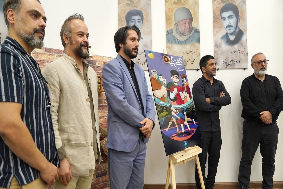 رونمایی از پویانمایی «کشتی‌گیران» با حضور علیرضا دبیر