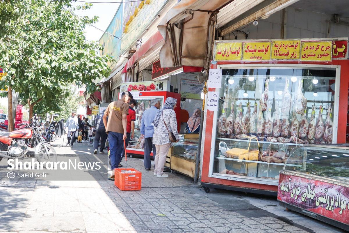 بازدید میدانی از بازار گوشت و  مرغ مشهد | قیمت گوشت قرمز در مرز یک میلیون تومان!