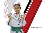 گفتگو با کاراته‌کای کوچک مشهدی | دوست دارم خودم از گل‌ها مراقبت کنم