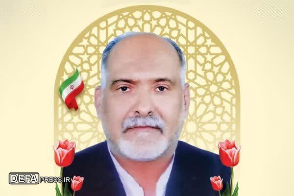 جانباز ۷۰ درصد دفاع مقدس به همرزمان شهیدش پیوست