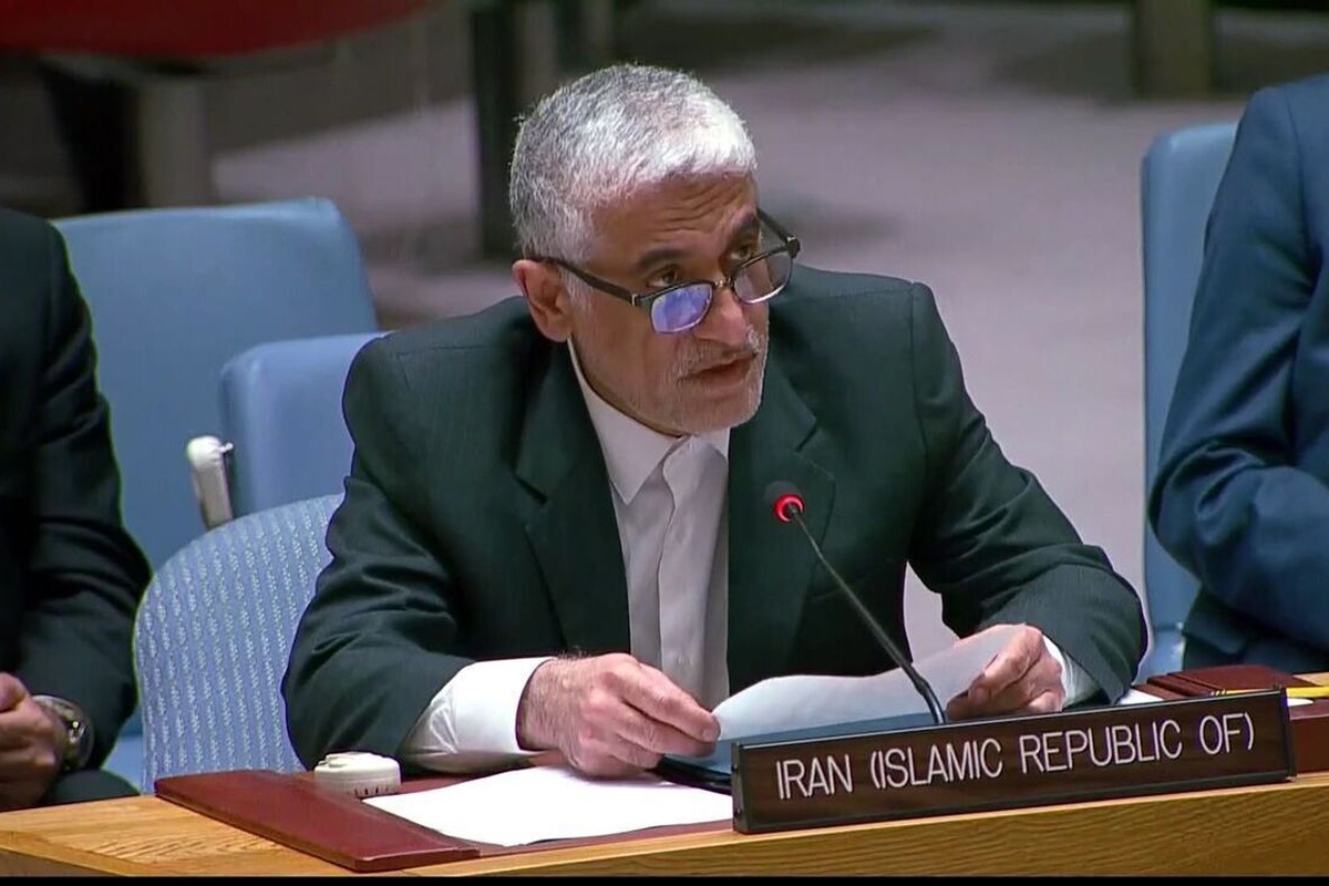 نماینده جمهوری اسلامی ایران در شورای امنیت سازمان ملل متحد گفت: آمریکا بار دیگر امنیت خود را فدای نتانیاهو کرد. از تمام کشور‌هایی که در سمت درست تاریخ، علیه حمله آمریکا و رژیم اسرائیل به کشورم ایستادند تشکر می‌کنم.