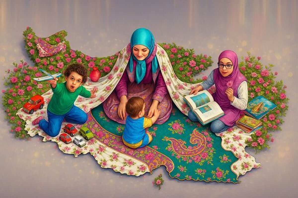نقش آفرینی مادران در تربیت فرزندان عاشق وطن| صدای آرام لالایی مادرانه هنوز پُرنفوذترین شیوه تربیت است