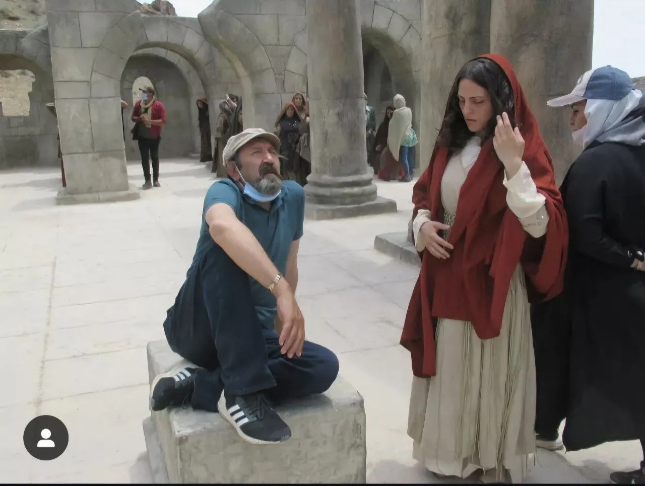 حضور بازیگران زن خارجی در سلمان فارسی + تصاویر
