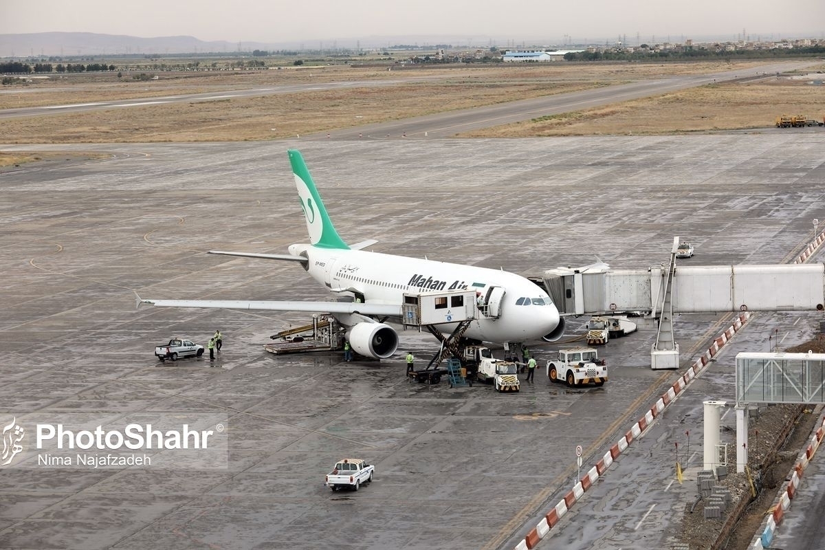 برقراری مجدد پرواز‌های زنجان ـ مشهد و بالعکس