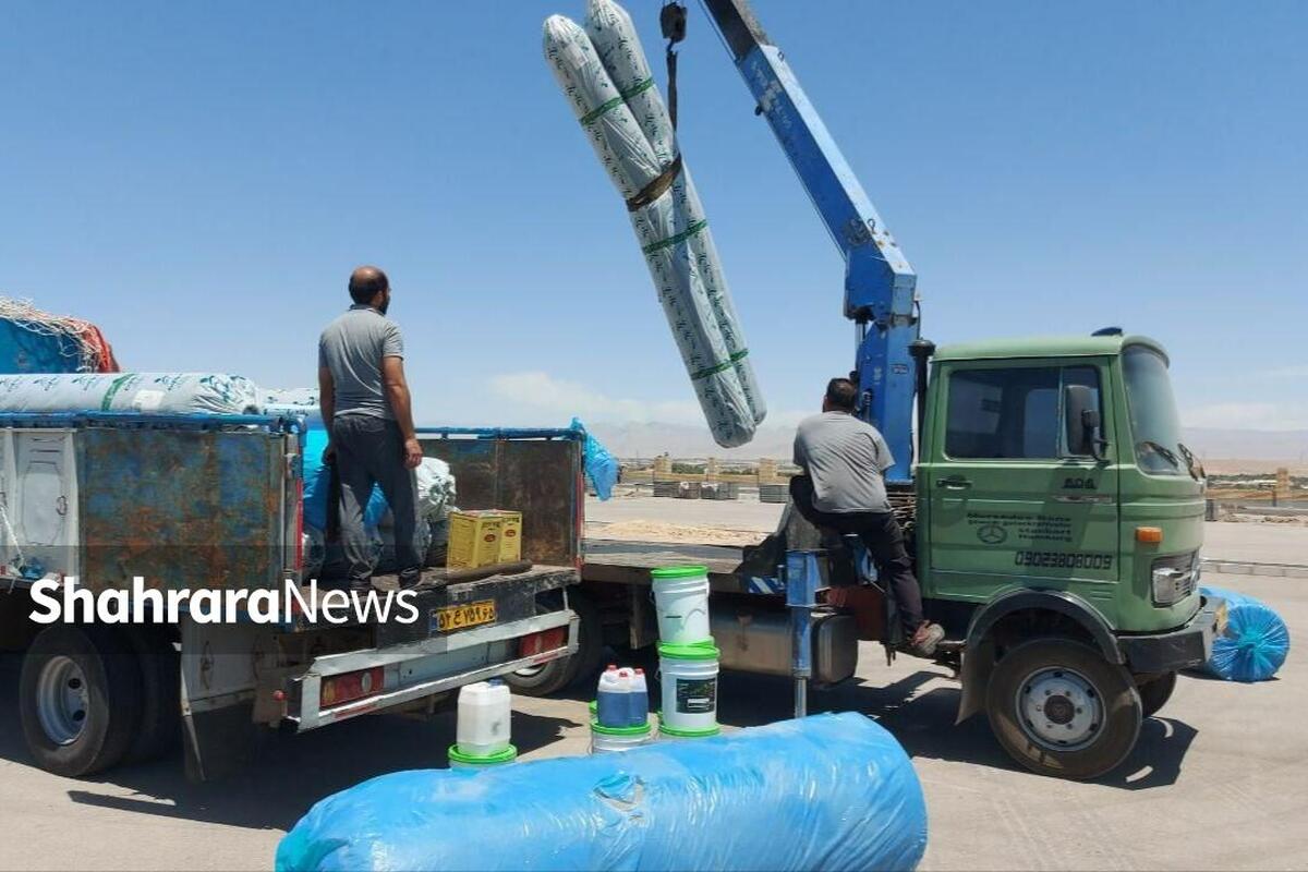احداث ۳ زمین چمن مصنوعی فوتبال در بلوار شاهنامه مشهد
