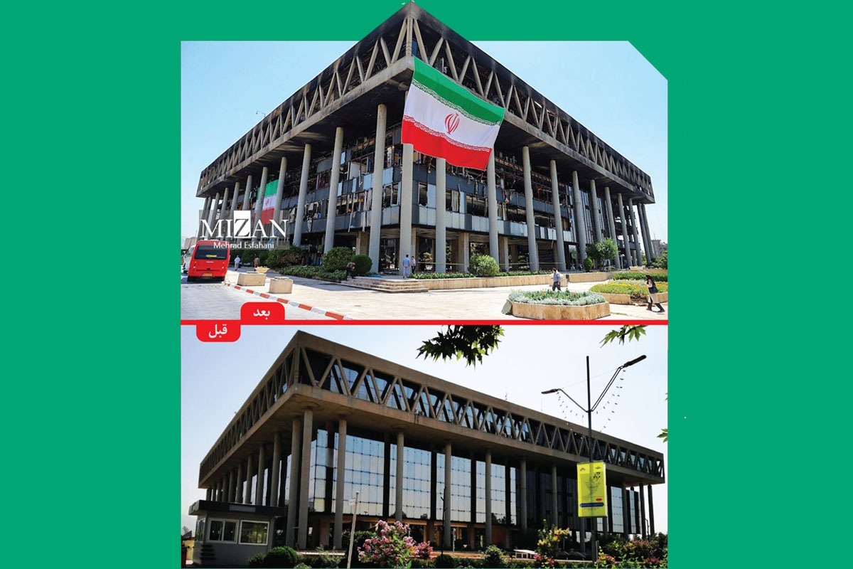 ققنوس در شیشه‌هایش پیداست
