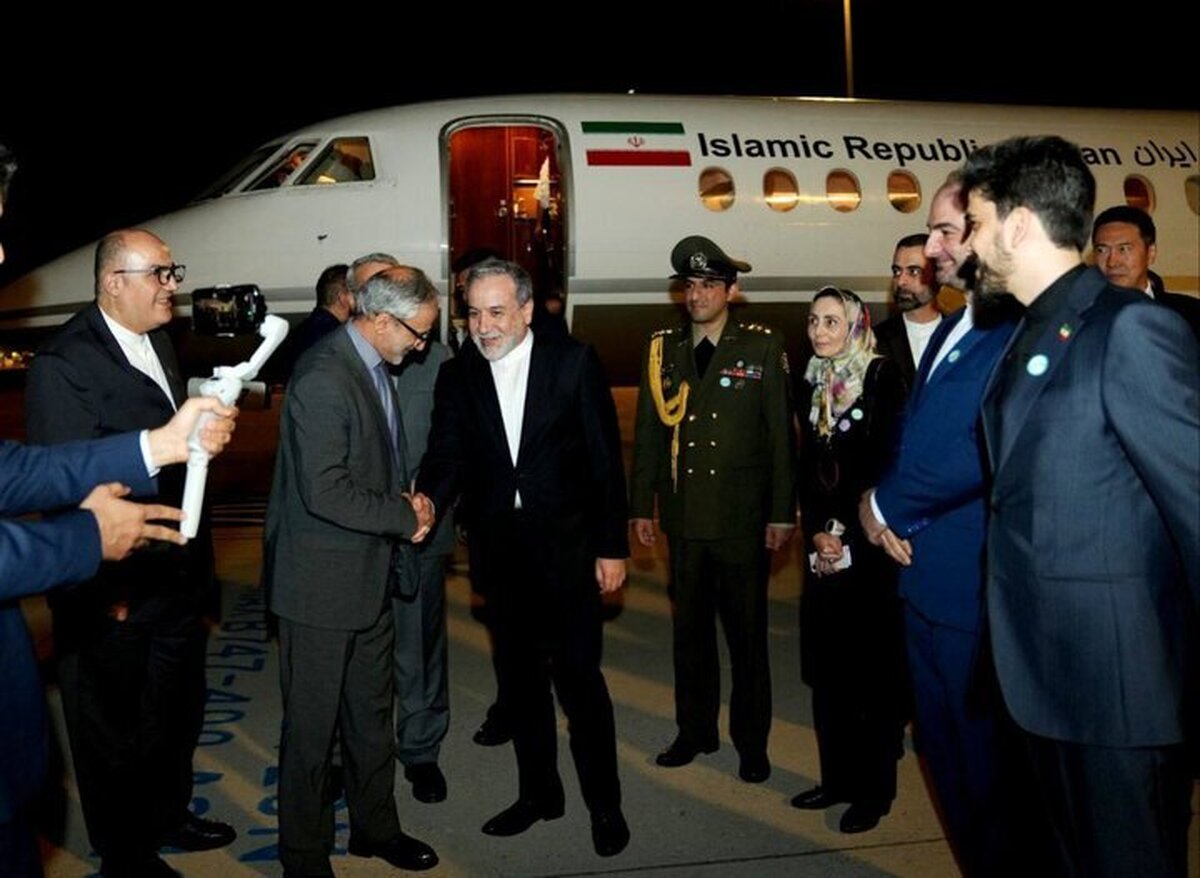 عراقچی وارد چین شد (۲۳ تیر ۱۴۰۴)