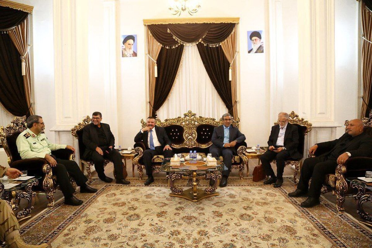سفر وزیر کشور عراق به مشهد (۲۳ تیر ۱۴۰۴)