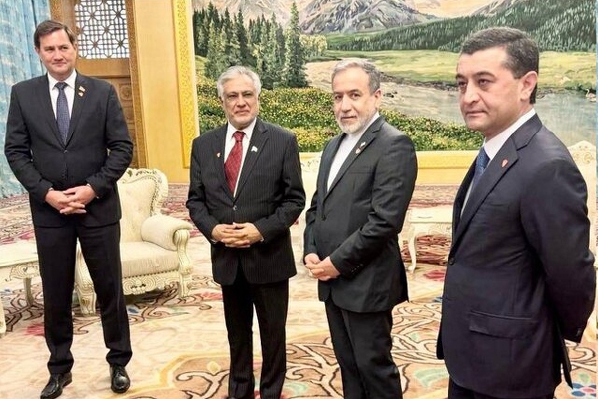 واکنش وزیر خارجه پاکستان به عکس مشترک با همتای ایرانی، ازبکستانی و بلاروسی‌اش