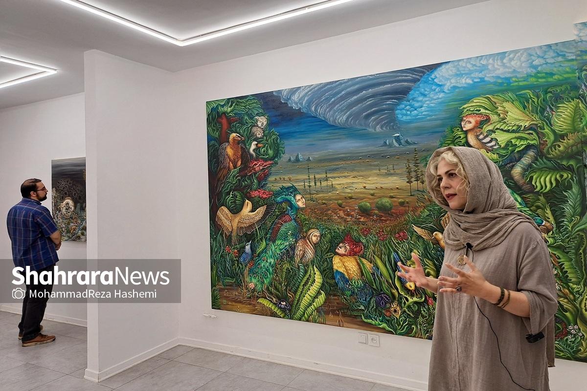 مرغان عجب در گالری هنگام | پرواز میان هراس و حقیقت در ضیافت رنگ و رویا
