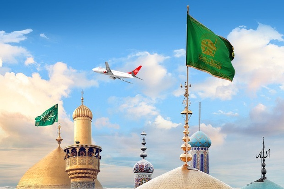نکات مهم برای رزرو بلیت هواپیما به نجف در ایام اربعین ۱۴۰۴ – فلای سپهران