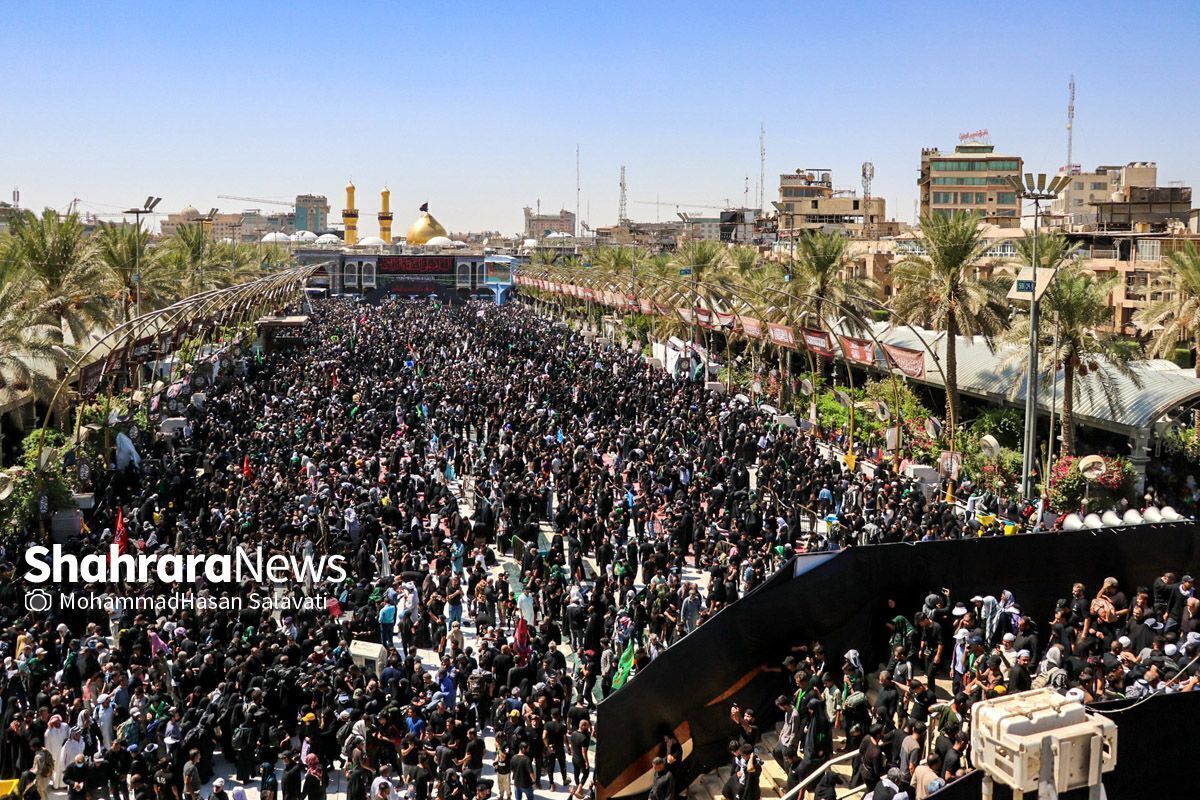 خدمات‌رسانی شهرداری مشهد در ۳ حوزه خدمات‌شهری، فرهنگی و حمل‌ونقل در اربعین ۱۴۰۴