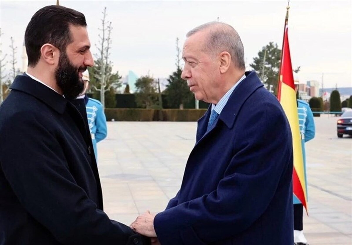 اردوغان و احمد الشرع درباره حملات رژیم اسرائیل گفت‌و‌گو کردند