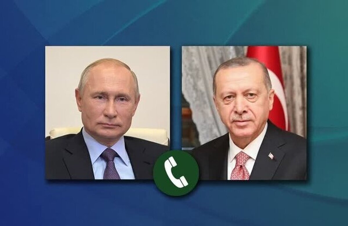 تماس تلفنی پوتین و اردوغان درباره تحولات سوریه