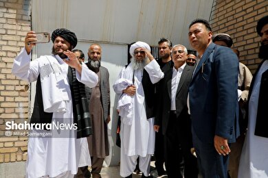 گزارش تصویری | سفر والی هرات به خراسان رضوی