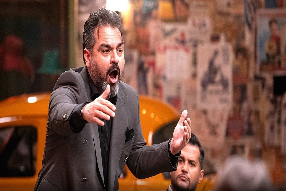 گریم ترسناک شهرام قائدی  + عکس