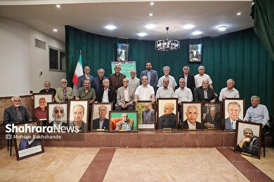 گزارش تصویری | مراسم تقدیر از ۱۶ پیشکسوت فوتبال مشهد