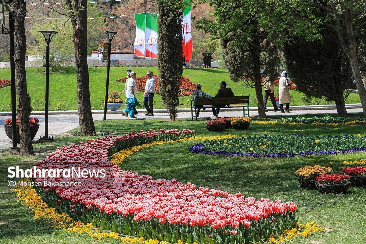 تلاش بی‌وقفه در روز‌های بی‌آبی برای نجات فضای سبز مشهد