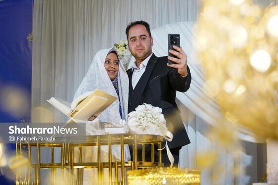 پیمان عاشقانه زوج‌های مشهدی در دل روز‌های جنگ