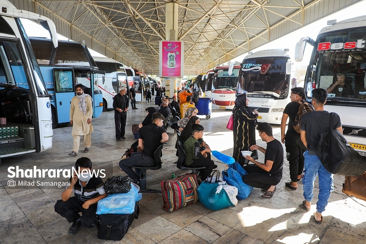جابه‌جایی بیش از ۴.۶ میلیون مسافر توسط ناوگان حمل‌ونقل بین‌شهری در ۱۲ روز جنگ