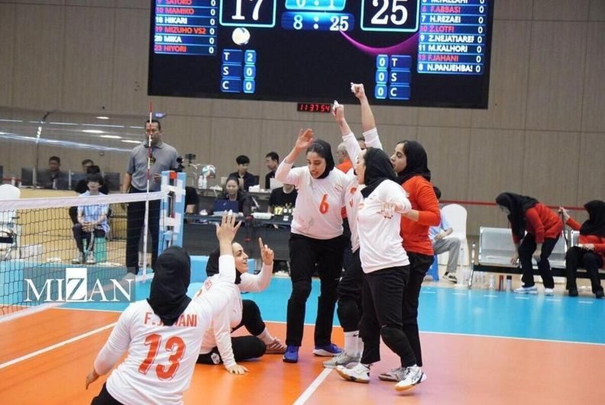 کسب سهمیه حضور در رقابت‌های جهانی توسط تیم ملی والیبال نشسته زنان