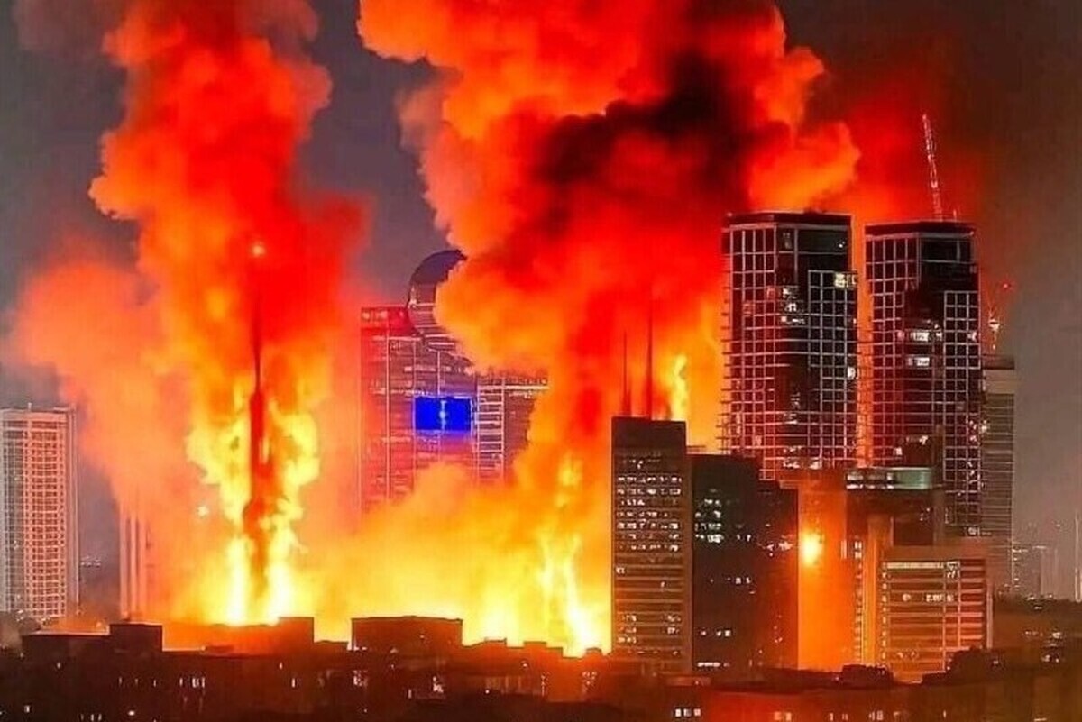 محو کامل یک منطقه اسرائیلی در پی حملات ایران