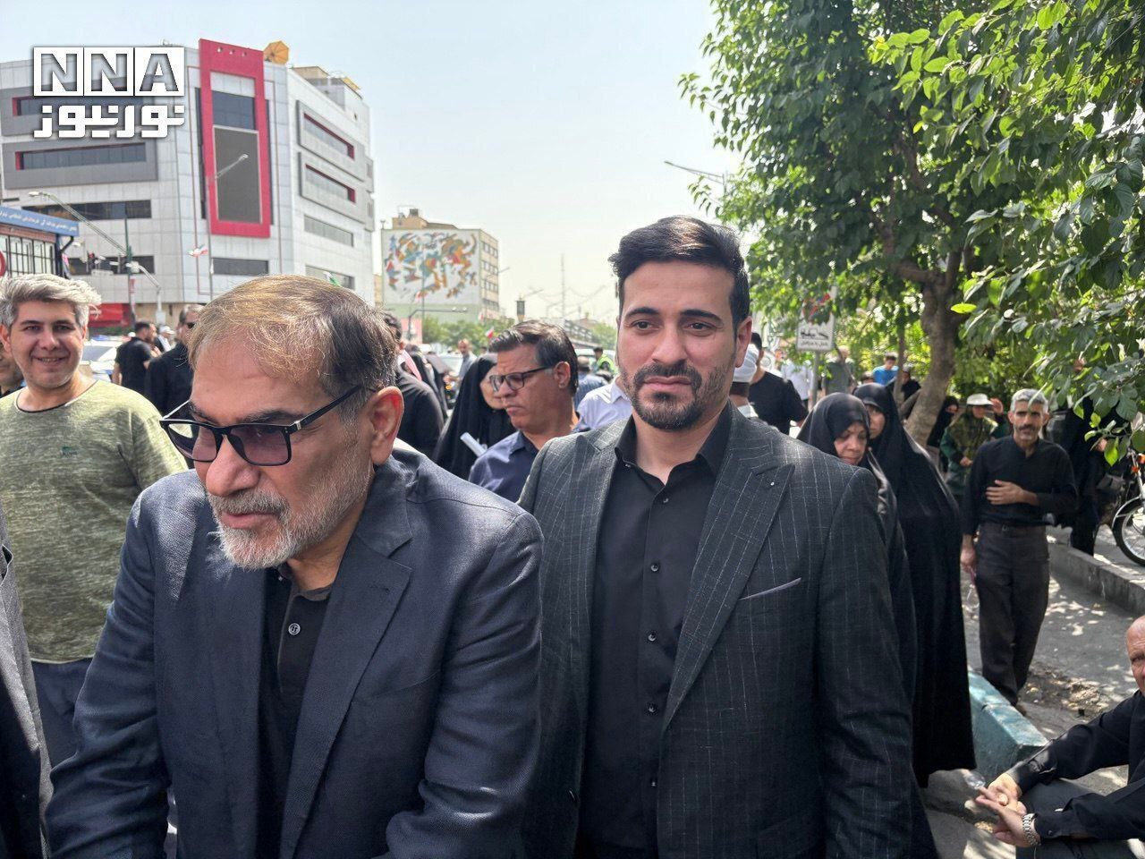 حضور علی شمخانی در مراسم وداع با شهدای اقتدار (۷ تیر ۱۴۰۴) + عکس حضور علی شمخانی در مراسم وداع با شهدای اقتدار (۷ تیر ۱۴۰۴) + عکس