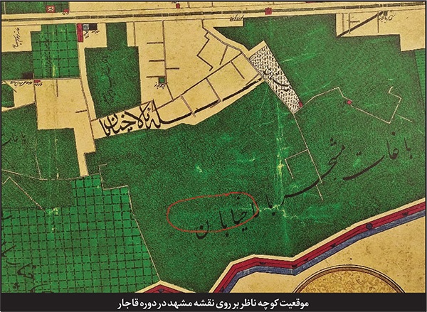 درباره کوچه ناظر در خیابان شهید هاشمی‌نژاد مشهد | تاریخ کهنه کوچه «باغ نو»