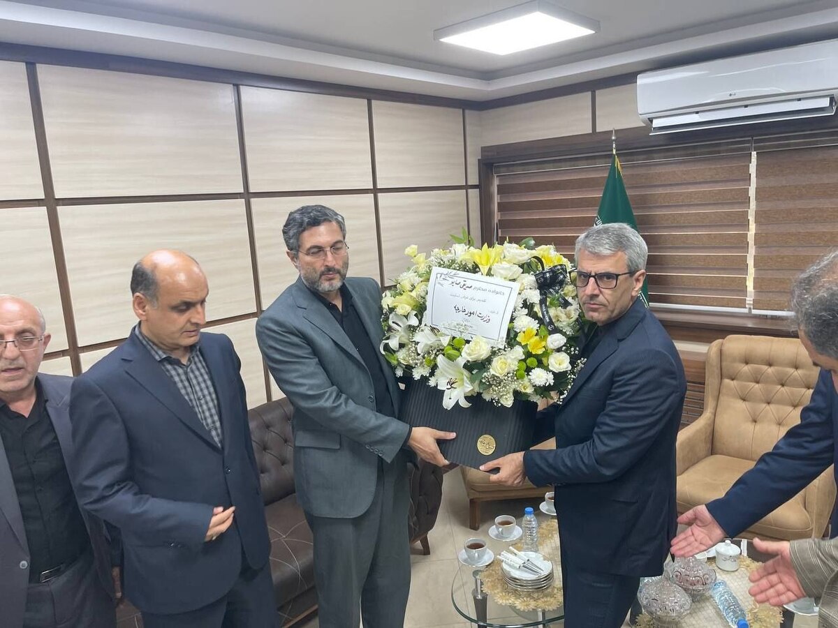 دیدار سخنگوی وزارت خارجه با تنها بازمانده از خانواده شهید‌ در آستانه اشرفیه