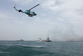 رزمایش مرکب امداد و نجات ۲۰۲۵ دریای خزر با اجرای تمرین عکسبرداری هوایی (Photo Ex)