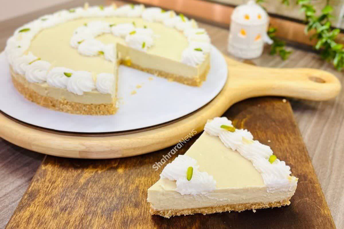 طرز تهیه چیزکیک انبه مخصوص با پتی‌بور + فیلم