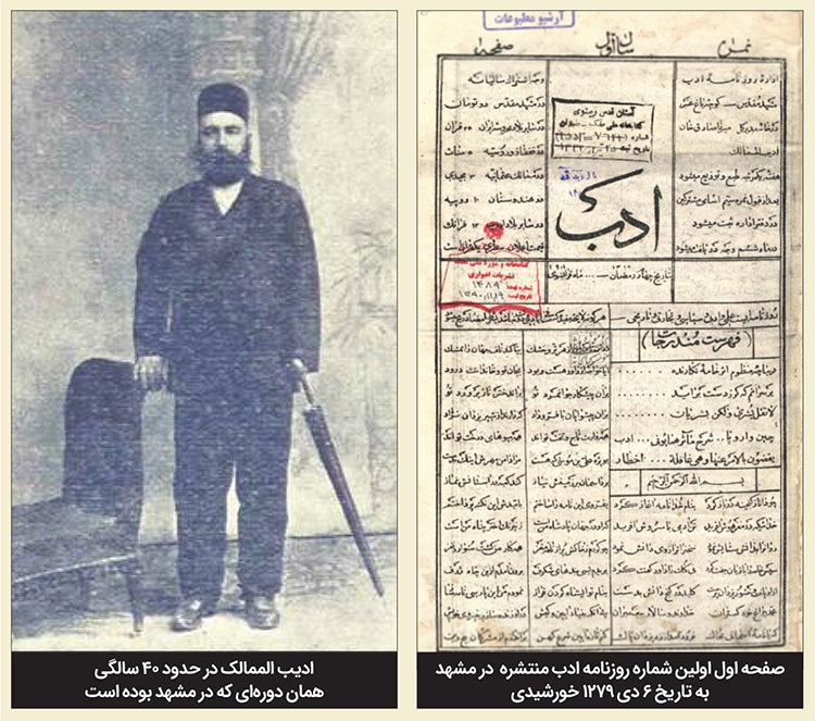 امیر شعر و ادیب مملکت
