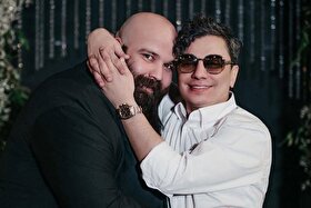 اشک‌های محسن ابراهیم‌زاده در خاکسپاری بادیگاردش + عکس