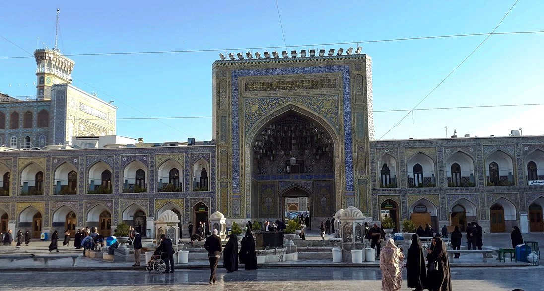نگاهی به تاریخچه ایوان «تلگراف خانه» و کاشی های آن