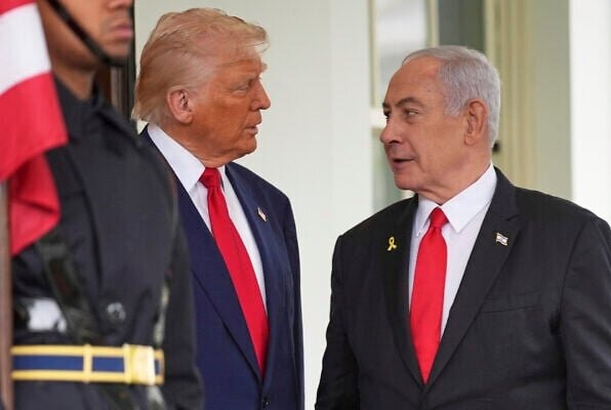 فریاد ترامپ بر سر نتانیاهو
