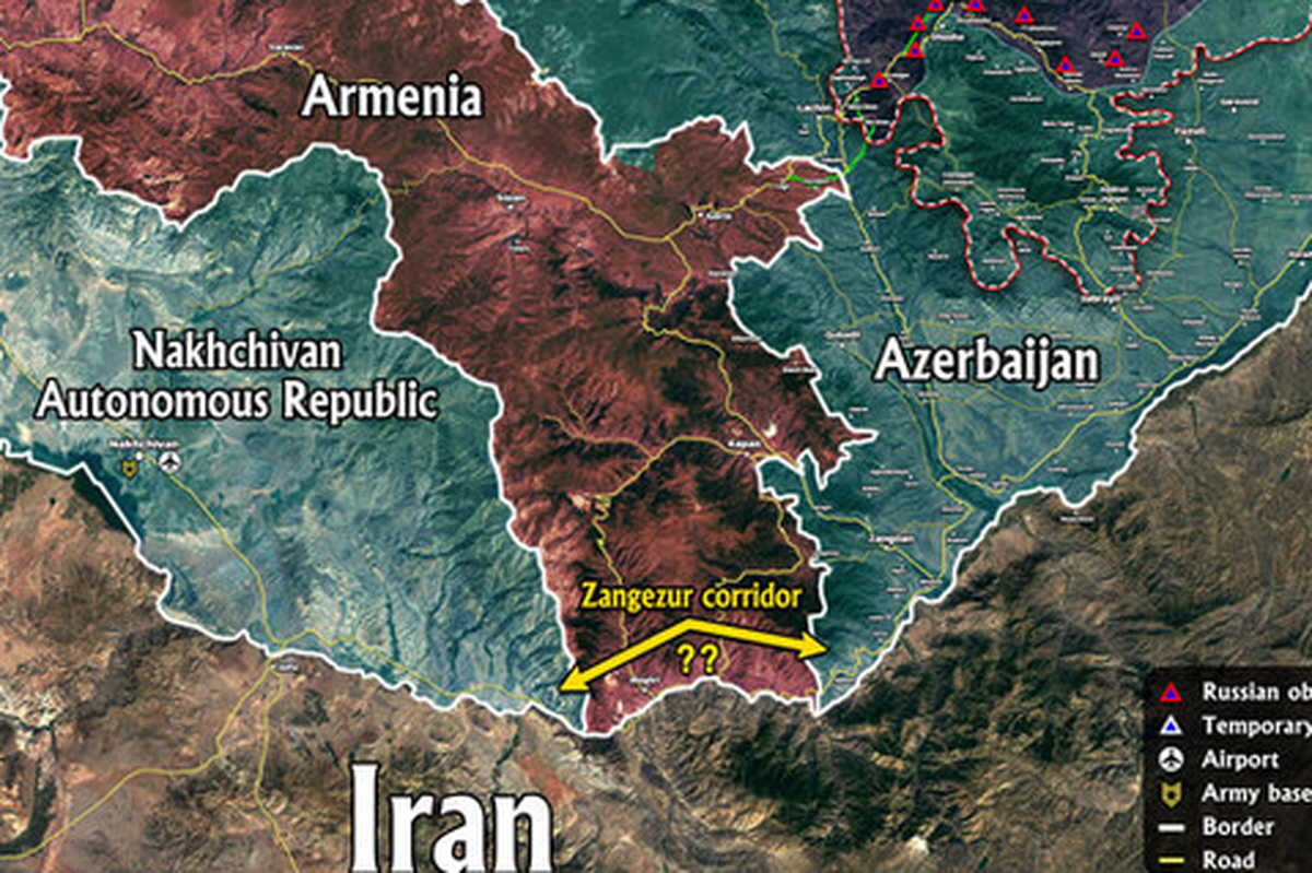 بر اساس ادعای politico، در توافق میان ارمنستان و آذربایجان با میانجی‌گری آمریکا، کریدور زنگزور به عنوان عنصر محوری صلح مورد توافق قرار گرفته است.