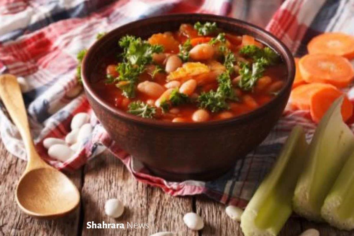 آموزش آشپزی کودک | یک غذای خوش‌مزه با لوبیا و کرفس