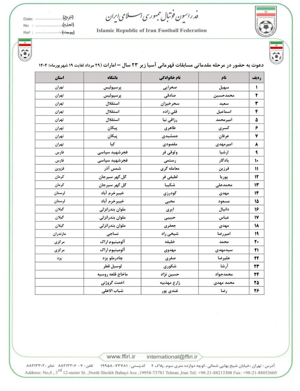 امید‌ها به خط شدند