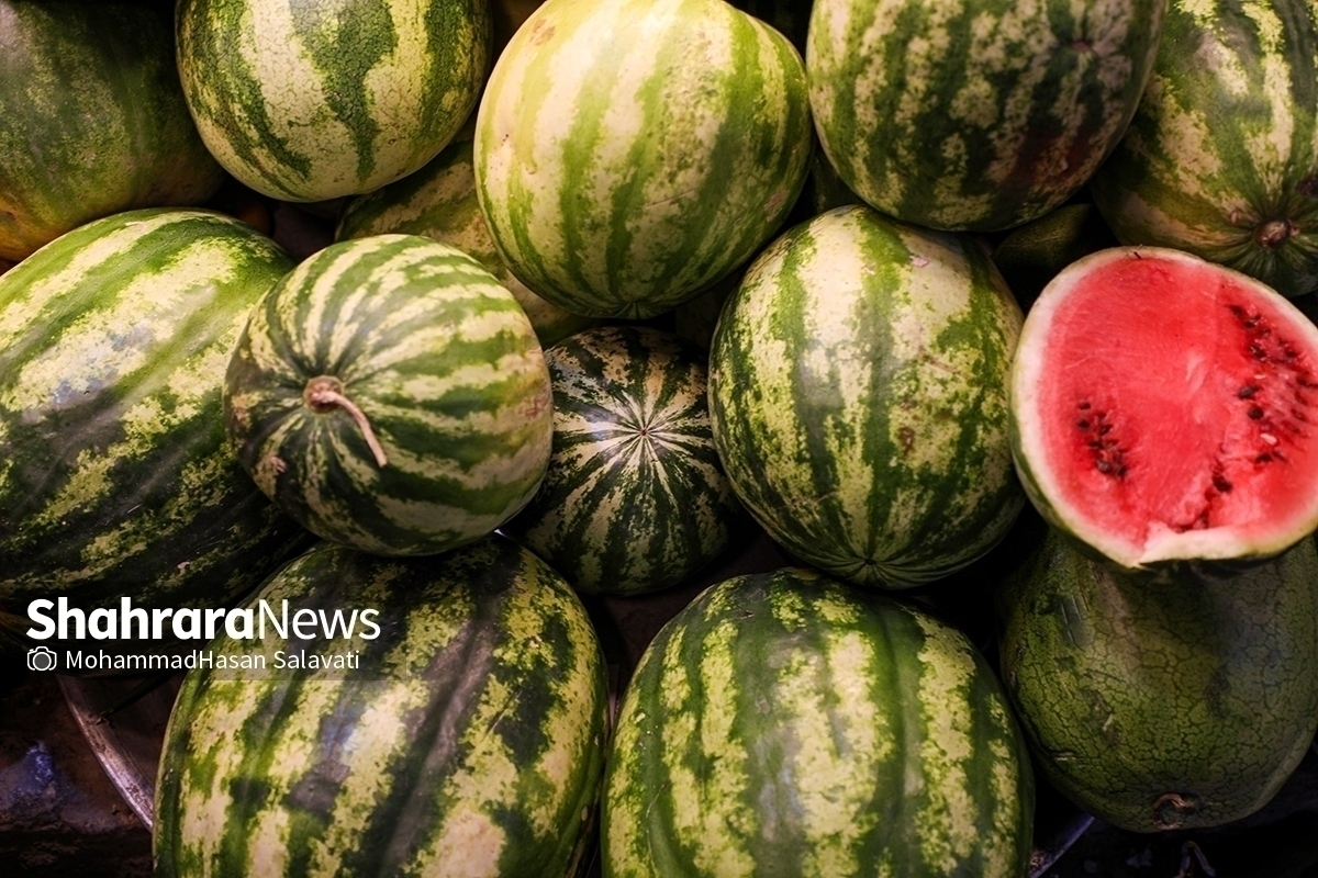 قیمت امروز میوه و صیفی‌جات در مشهد (۲۲ مرداد ۱۴۰۴) | هندوانه کیلویی چند؟