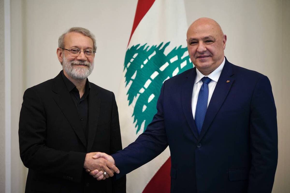 لاریجانی با رئیس جمهور لبنان در بیروت دیدار کرد (۲۲ مرداد ۱۴۰۴)