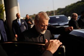 لاریجانی در نشست خبری لبنان: تصمیمات بیروت با همفکری مقاومت، برای جمهوری اسلامی قابل احترام است