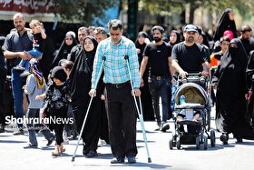 پیاده روی اربعین حسینی ۱۴۰۴ در شهر‌های مختلف کشور برگزار شد (۲۳ مرداد ۱۴۰۴) + فیلم