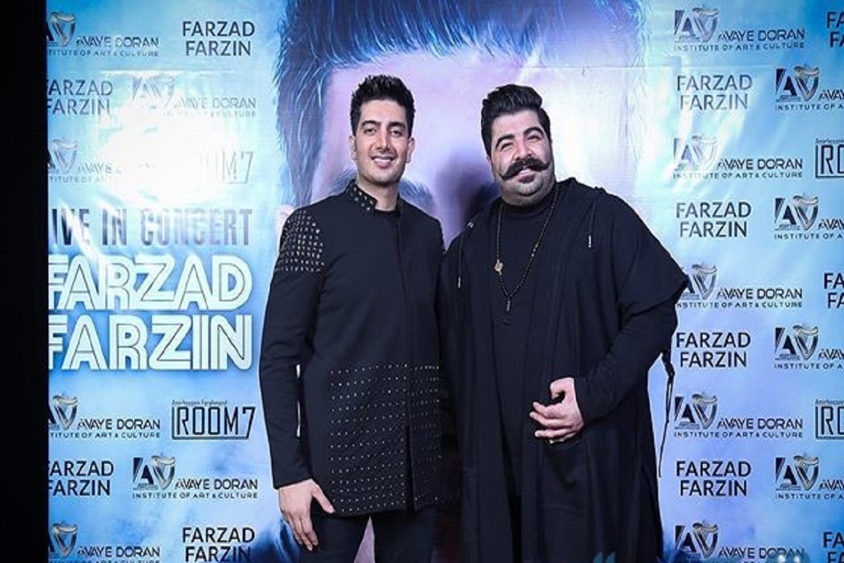 فرزاد فرزین و بهنام بانی در لس آنجلس  + عکس