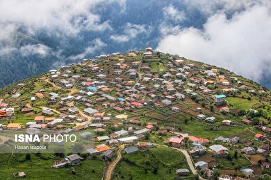 ایران زیباست | روستای «اِسپِرِز» سوادکوه بر فراز ابر‌ها