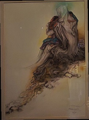 نگاهی به آثار ماندگار زنده یاد محمود فرشچیان در موزه حرم مطهر رضوی | جلوه‌های آسمانی در آستان رضا (ع)