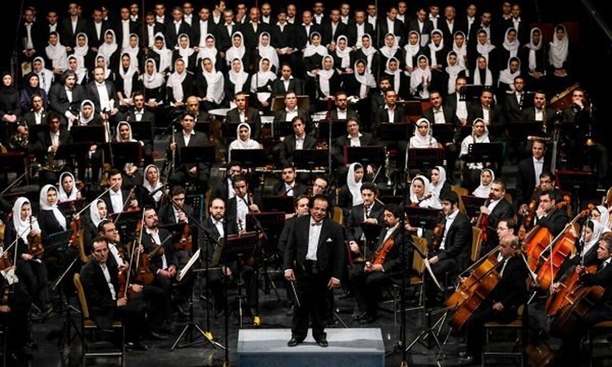 هنرنمایی خوانندگان ارکستر سمفونیک تهران در نقش شخصیت‌های عاشورایی